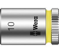 Douille 6 pans extérieurs 10 mm Longueur: 23 mm Wera 05003509001 Propulseur: 1/4 (6.3 mm) 1 pc(s)