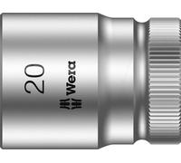 Douille 6 pans extérieurs 20 mm Longueur: 37 mm Wera 05003611001 Propulseur: 1/2 (12.5 mm) G