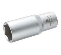 Douille 6 pans extérieurs 22 mm Longueur: 77 mm TOOLCRAFT 816186 Propulseur: 1/2\ (12.5 mm)