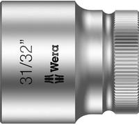 Douille 6 pans extérieurs 31/32\ Longueur: 37 mm Wera 05003630001 Propulseur: 1/2\ (12.5 mm) 1 pc(s)