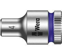Douille 6 pans extérieurs 4 mm Longueur: 23 mm Wera 05003501001 Entraînement: carré creux 1/4 (6.3 mm) 1 pc(s)