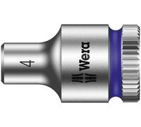 Douille 6 pans extérieurs 4 mm Longueur: 23 mm Wera 05003501001 Entraînement: carré creux 1/4\ (6.3 mm) 1 pc(s)