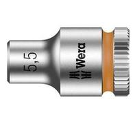 Douille 6 pans extérieurs 5.5 mm Longueur: 23 mm Wera 05003504001 Propulseur: 1/4\ (6.3 mm) 1 pc(s)