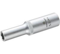 Douille 6 pans extérieurs 5.5 mm Longueur: 50 mm TOOLCRAFT 816094 Propulseur: 1/4\ (6.3 mm)