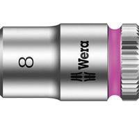 Douille 6 pans extérieurs 8 mm Longueur: 23 mm Wera 05003507001 Propulseur: 1/4\ (6.3 mm) 1 pc(s)