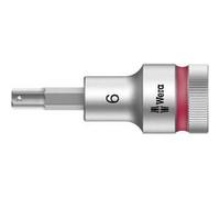 Douille 6 pans intérieurs 6 mm Longueur: 60 mm Wera 5003822001 Propulseur: 1/2 (12.5 mm) G