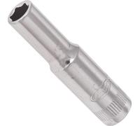 Douille 6 pans ∙ longue ∙ V2535N ∙ 1/4 pouce (6,3 mm) carré creux ∙ profil hexagonal extérieur ∙ SW 6 mm