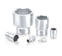 Douille 6 pans TOPTUL 1/4 pouces 14 mm 6-kant
