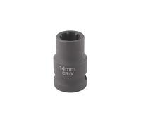 Douille 7 pans 14mm 1/2" CrV pour étrier de frein - OM 0191 - CLAS Equipements