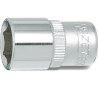 Hazet 850-6 Douille carré creux 6,3 mm/profil traction à 6 pans extérieurs Taille 6 longueur 25 mm
