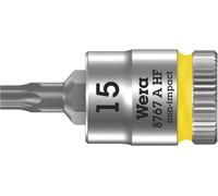 Wera 8767 A 05003363001 6 pans intérieurs (TX) Douille-embout T 15 1/4\ (6.3 mm)