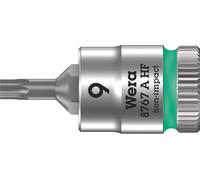 Wera 8767 A 05003361001 6 pans intérieurs (TX) Douille-embout T 9 1/4\ (6.3 mm)