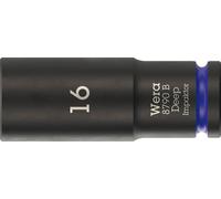 Douille 8790 B Impaktor Deep 3/8 pouce 16mm L.63mm WERA