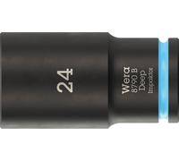 Douille 8790 B Impaktor Deep 3/8 pouce 24mm L.63mm WERA