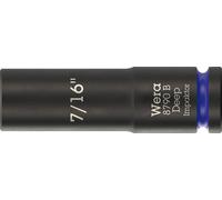 Douille 8790 B Impaktor Deep 3/8 pouces 7/16 pouces L.63mm WERA