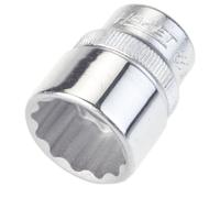 Douille 12 pans extérieurs 11/16\ Longueur: 29.5 mm Hazet 880AZ-11/16 Propulseur: 3/8\ (10 mm) 1 pc(s)