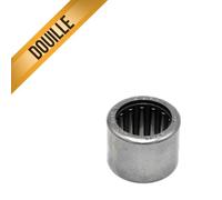 Douille à aiguilles Black Bearing HK1012 - 10 x 14 x 12 mm Argenté