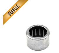 Douille à aiguilles Black Bearing HK1014 - 10 x 14x 14 mm Argenté