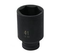 Douille à choc chrome molybdene 6 pans carré 1/2 41 mm - Réf. 325551