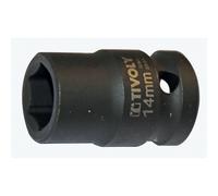 Douille à choc magnétique F 1/2' -IMPACT -Pour vis 6 pans mâle N°: N14 / L: 38 TIVOLY - 11591421400
