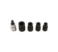 douille a choc pentagonales et embout 5 pans carre 1/2 - laser tools - Laser Tools