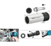 Hazet 905SLG-17, Clés mixtes à cliquet