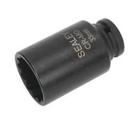 Douille À Chocs Sealey 33Mm Bi-Hex Profonde 1/2"Sq Drive SX0041