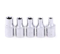 Douille à cliquet de type E 1/4" Adaptateur femelle E Driver Joint Outils à main E4 E6 E7 Rouille Bit Socket Set