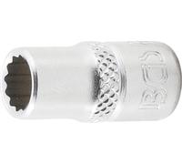 BGS 10874 | Douille pour clé, douze pans | 6,3 mm (1/4") | 9/32"