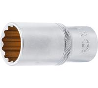 BGS technic BGS Douille à douze pans, longue 12,5 mm (1/2") 26 mm Quantité:1