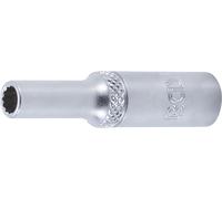 Douille à douze pans, profonde | Entraînement carré intérieur 6,3 mm (1/4") | SW 5 mm