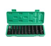 Douille À Embout Hexagonal | Adaptateur À Ajustement Serré 10 Mm - 24 Mm Inclus | Douille pour outil électrique réparation auto | Pour mécaniciens techniciens passionnés de bricolage maintenance indus