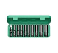 Douille À Embout Hexagonal | Adaptateur À Ajustement Serré 10 Mm - 24 Mm Inclus | Douille pour réparation automobile | Pour Techniciens, Bricoleurs, Maintenance Industrielle Et Atelier