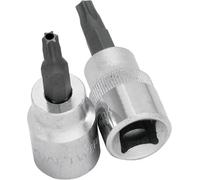 douille à embout TX 3/8" T15 avec alésage