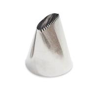 Douille à pâtisserie - Scrapcooking - XXL - Inox - 5,5 cm - Décors lisses et striés
