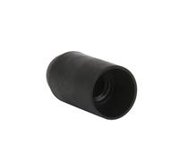 Douille à vis - chemise lisse - E14 - noir DEBFLEX