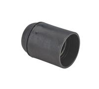 Douille ampoule - Soquet ampoule - Douille lumière - Douille de lampe - Raccord électrique - Douille de chantier - Douille E27 Chem Lisse Raccord 10mm Noir - Debflex - 712660