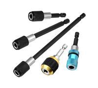 Douille adaptateur de | Rallonge hexagonale de 6,3 mm | 5 adaptateurs de à changement rapide pour installation électrique, plomberie, garage, réparation automobile, ménage et artisanat