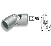 Douille articulée 6 pans extérieurs 11 mm Longueur: 43 mm Hazet 880G-11 Propulseur: 3/8\ (10 mm) 1 pc(s)