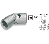 Douille articulée 6 pans extérieurs 12 mm Longueur: 44 mm Hazet 880G-12 Propulseur: 3/8 (10 mm) 1 pc(s)
