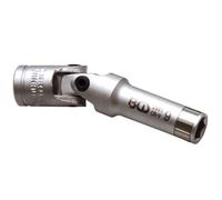 Douille articulée - BGS Technic - 3/8 - Longueur 75 mm - Acier chrome-vanadium - 6 pans