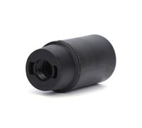 Douille autobloquante E14 en Plastique Noir, idéale pour Les Lampes et Appliques, Offre Une Installation Facile et Une sécurité électrique.