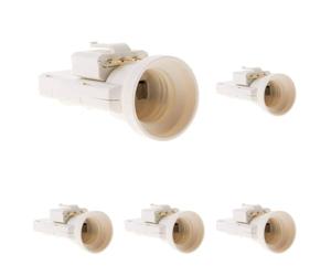 Douille avec Fiche DCL 6A 250V B22 - Blanc - Zenitech (Lot de 5)