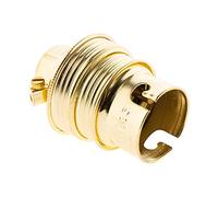 Douille B22 acier laitonné double bague - Zenitech