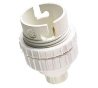 Douille B22 - Ebenoid - Nylon - Passage de fil - Raccord Ø11mm - 150W