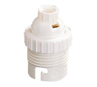 Douille B22 - Ebenoid - Nylon - Raccord Ø10mm - Vendu à l'unité - Forme ronde