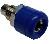 Douille banane Ø de la broche: 2.6 mm Schnepp 187 BLAU bleu