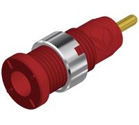 Douille banane Ø de la broche: 2 mm SKS Hirschmann MSEB 2630 S 1,9 Au 975459701 rouge 1 pc(s)