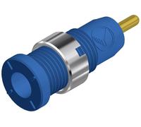 Douille banane Ø de la broche: 2 mm SKS Hirschmann MSEB 2630 S 1,9 Au 975459702 bleu 1 pc(s)