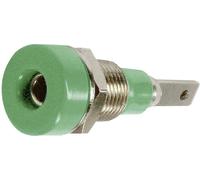 Douille banane Ø de la broche: 2 mm Stäubli LB-I2R 23.0030-25 vert